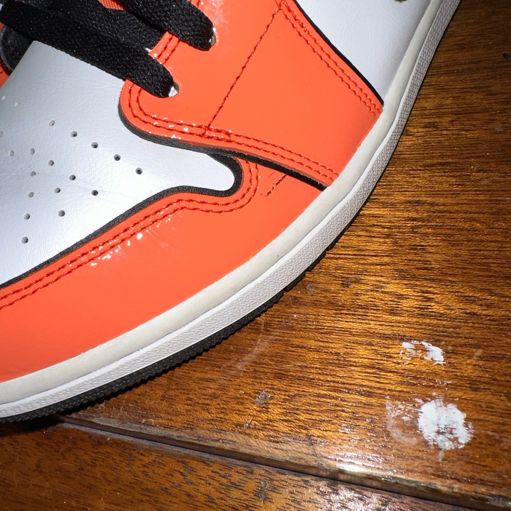 Nike Air Jordan 1 Mid SE Turf Orange 11 Men’s - Picture 7 of 10